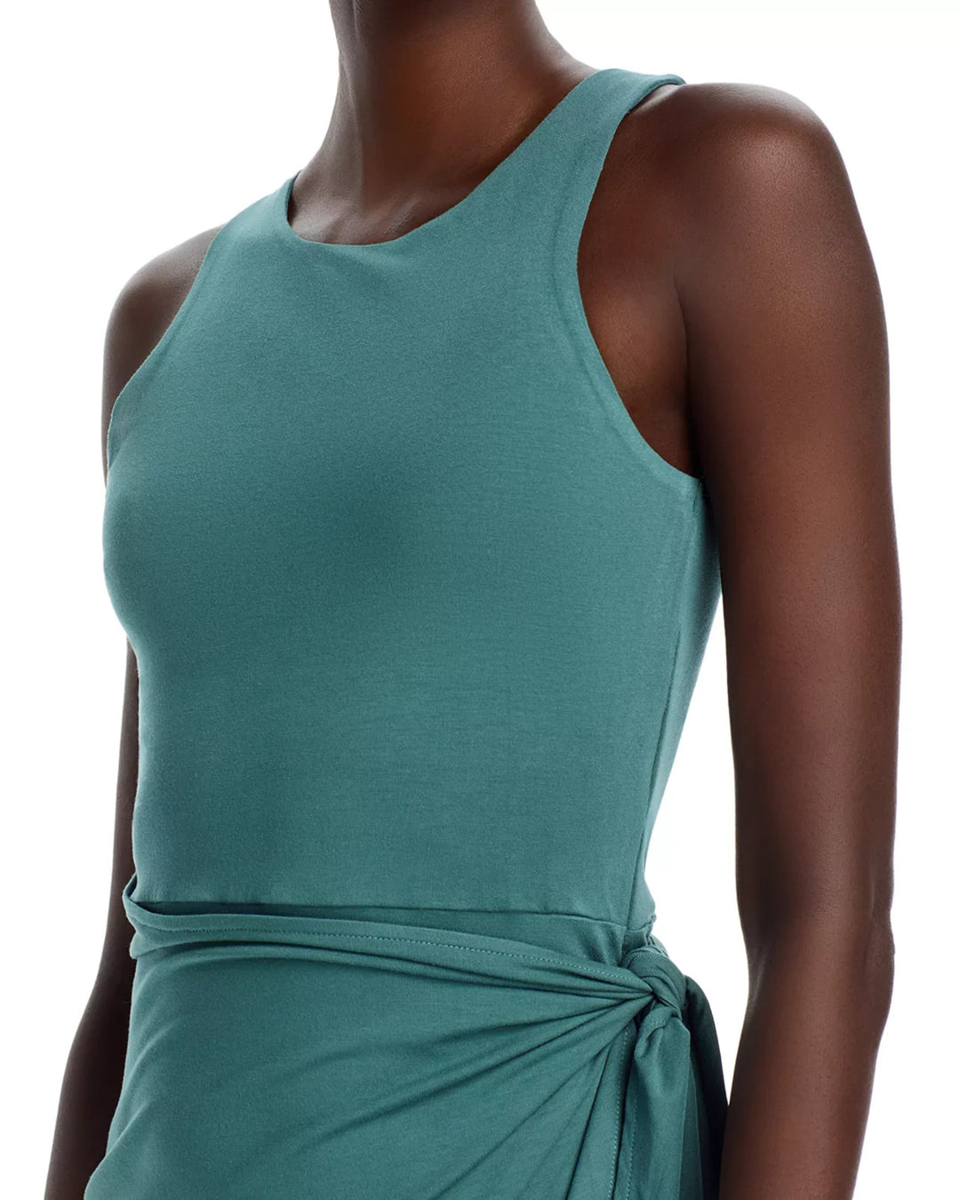 Steve Madden Archer Tie Waist MIDI Dress MSRP $89