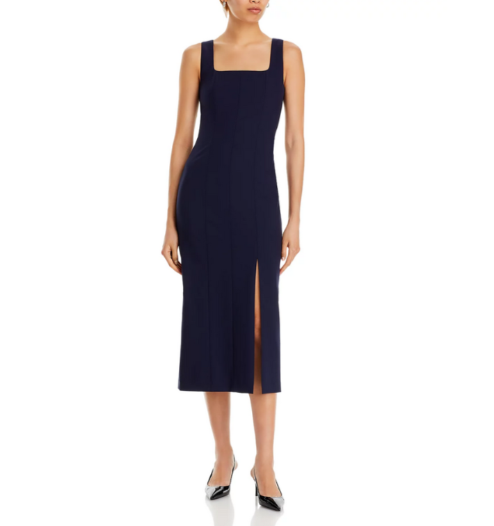 BOSS Dineza Sleeveless Midi Dress MSRP $495
