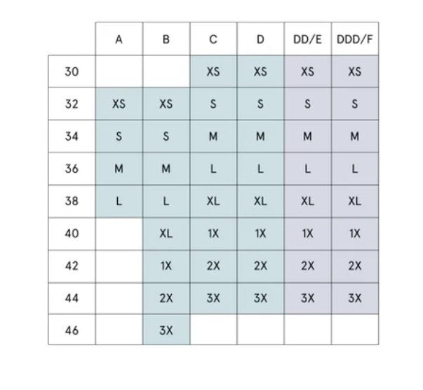 TRUE & CO. True Body Lift Triangle Adjustable Strap Bra MSRP $58