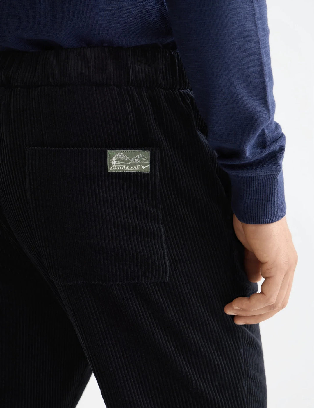 Scotch & Soda Fave Relaxed Tapered Fit Corduroy Pants MSRP $168