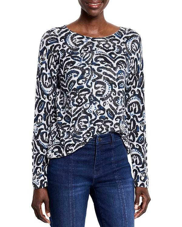 NIC+ZOE Paisley Sweater MSRP $158