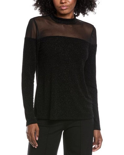 Vince Camuto Mock Neck Top MSRP $79