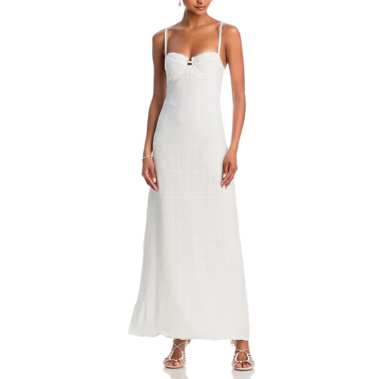 Peixoto Franklin Cover-Up Maxi Dress MSRP $208