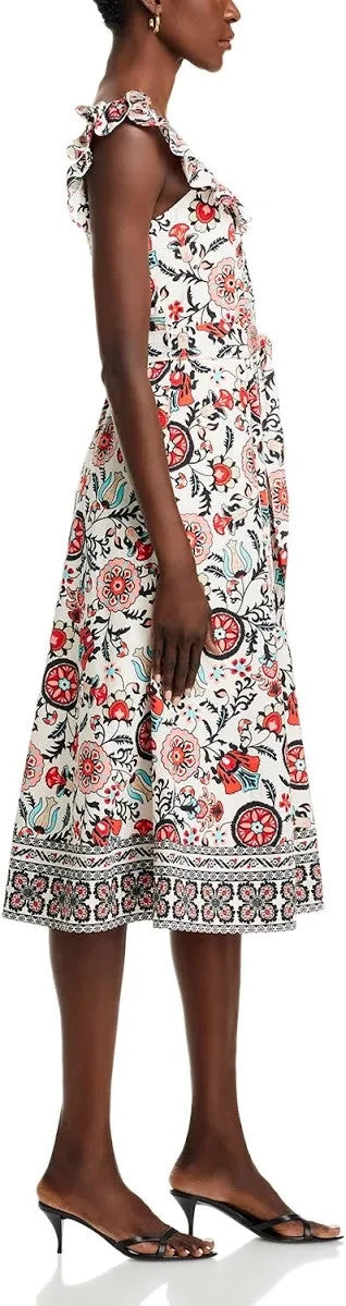 T Tahari Ruffle Trim Dress MSRP $148