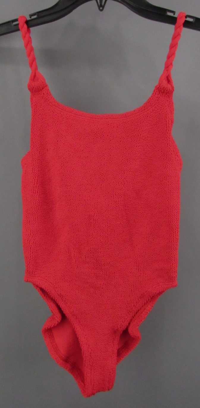 Hunza G Camille Crinkle One-Piece Swimsuit MSRP $315 Size O/S # 17C 878 New