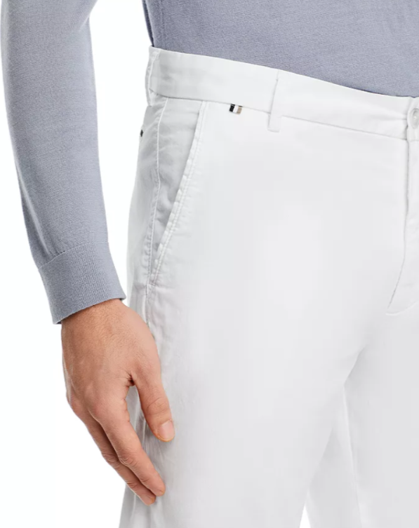 BOSS Kane Regular Fit Flat Front Trousers MSRP $158