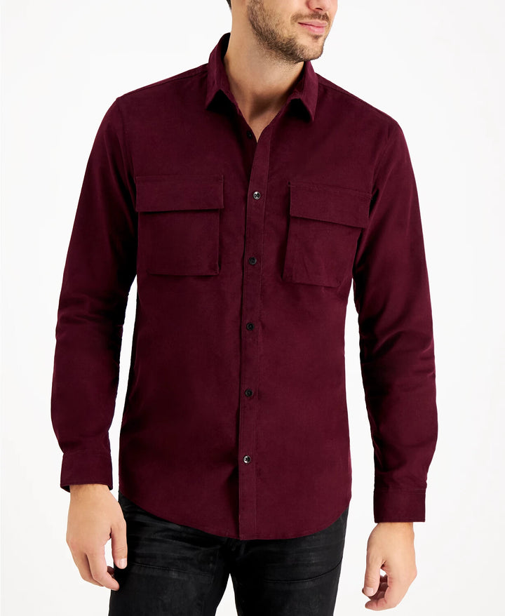 INC International Concepts Cord Shirt MSRP $65