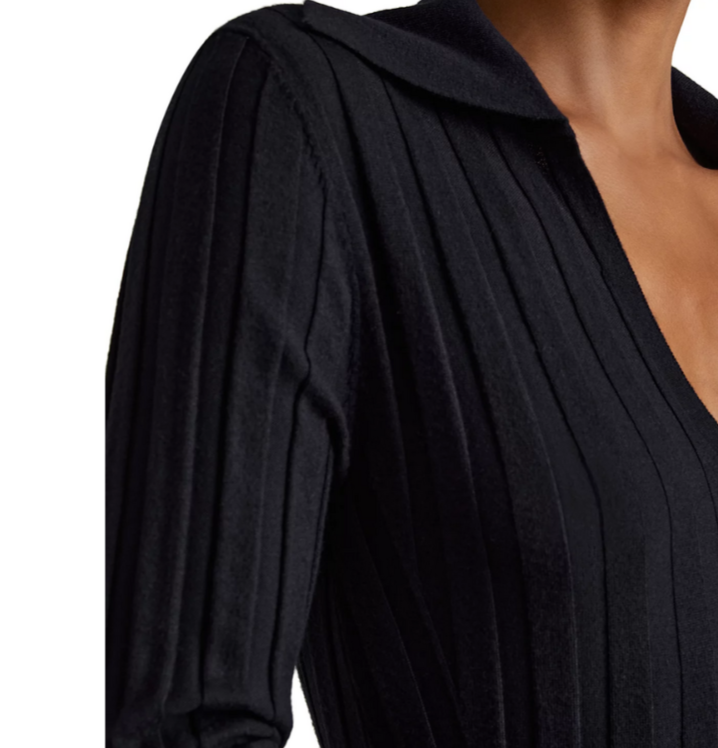REISS Winne Knit Midi Dress MSRP $330
