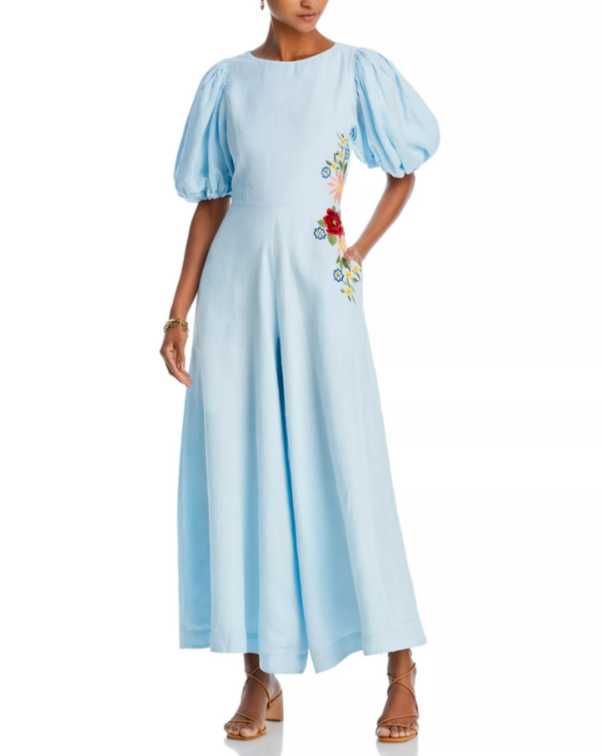 Fanm Mon Brih Linen Jumpsuit MSRP $369