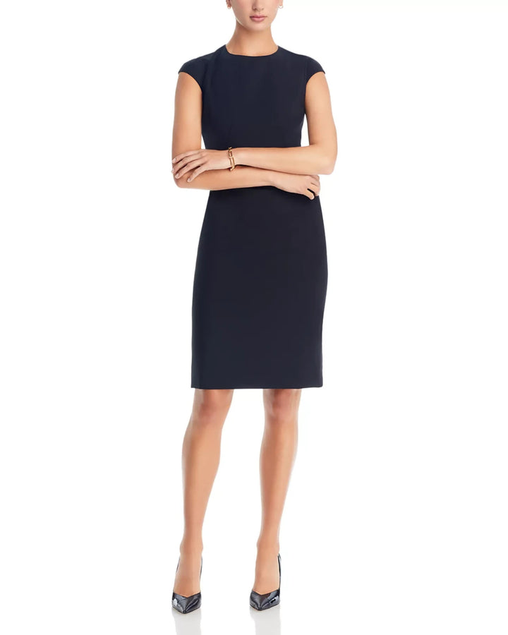 BOSS Dironah Wool Sheath Dress MSRP $495