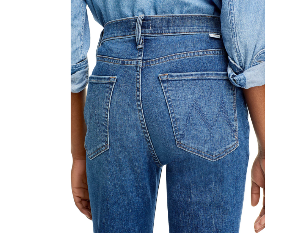 MOTHER The Tripper Flood High Rise Ankle Jeans MSRP $315