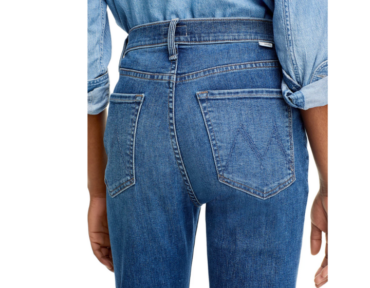 MOTHER The Tripper Flood High Rise Ankle Jeans MSRP $315