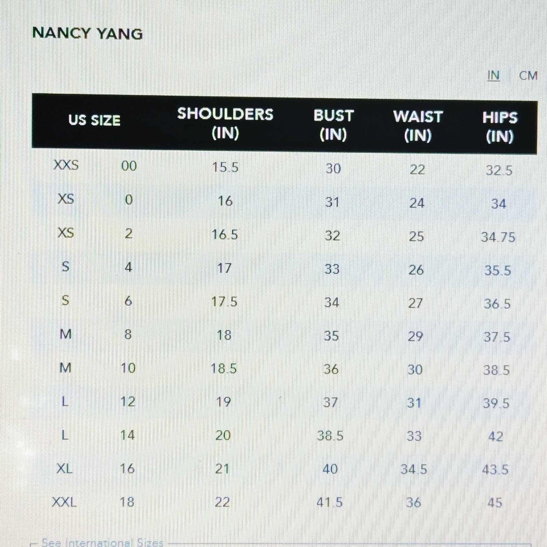 Nancy Yang Mandarin Collar Maxi Dress MSRP $207