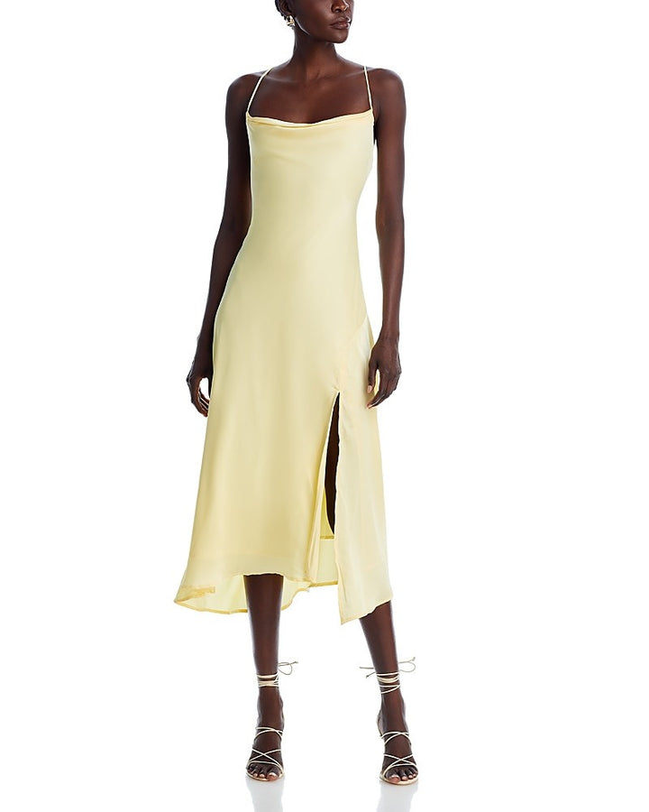 ASTR the Label Strappy Cowl Neck Slip Dress MSRP $98