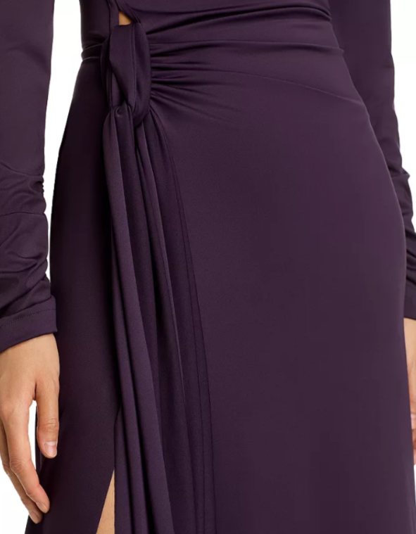 Victoria Beckham Long Sleeve Jersey Gown MSRP $1490