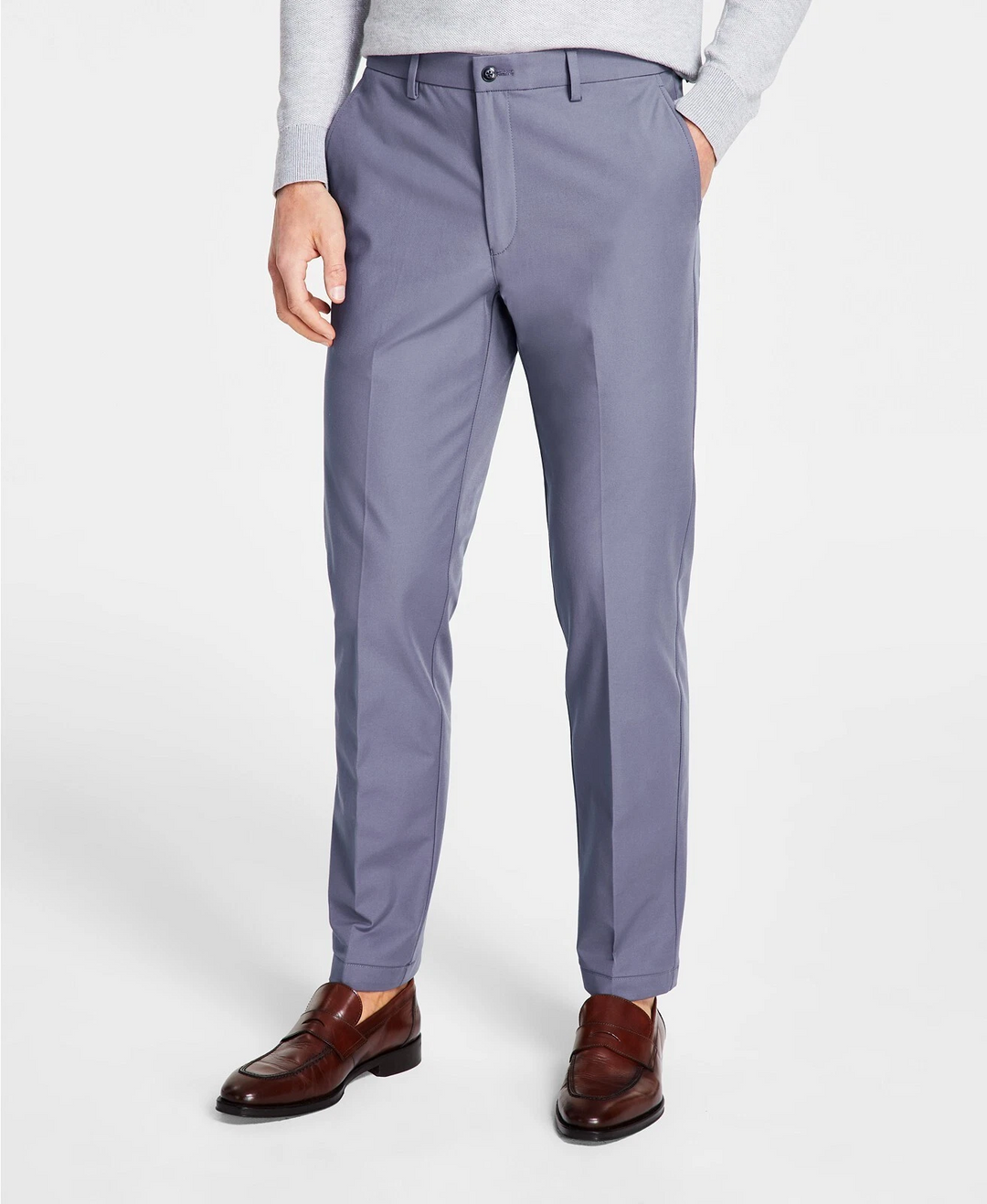 Michael Kors Men's Classic Fit Cotton Stretch Performance Pants MSRP $95