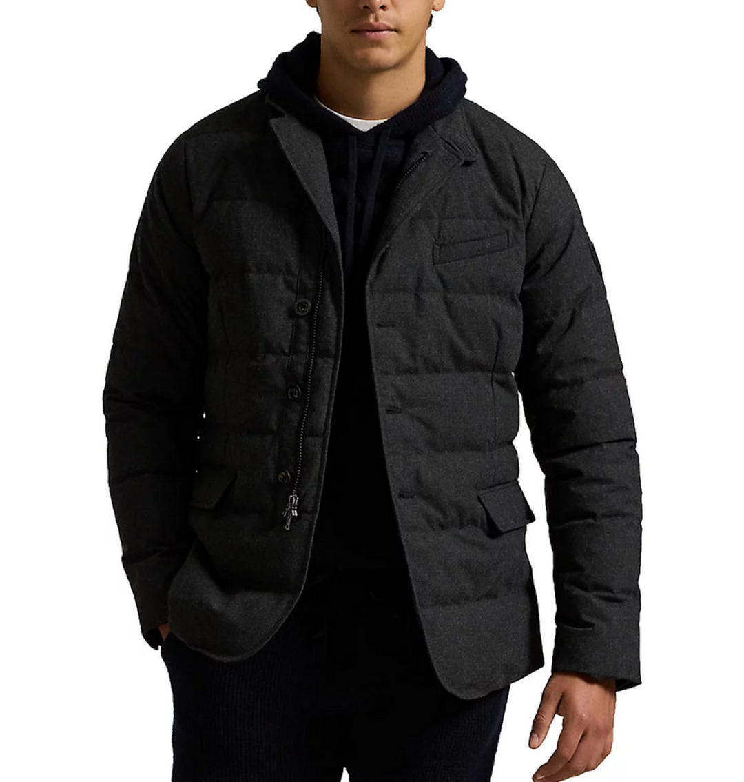 POLO Ralph Lauren Quilted Down Sport Coat MSRP $698