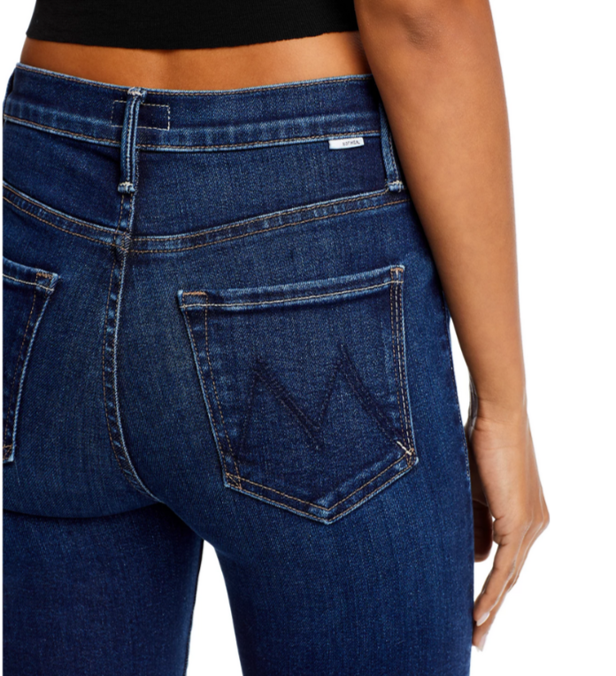 MOTHER The Insider High Rise Ankle Jeans MSRP $238