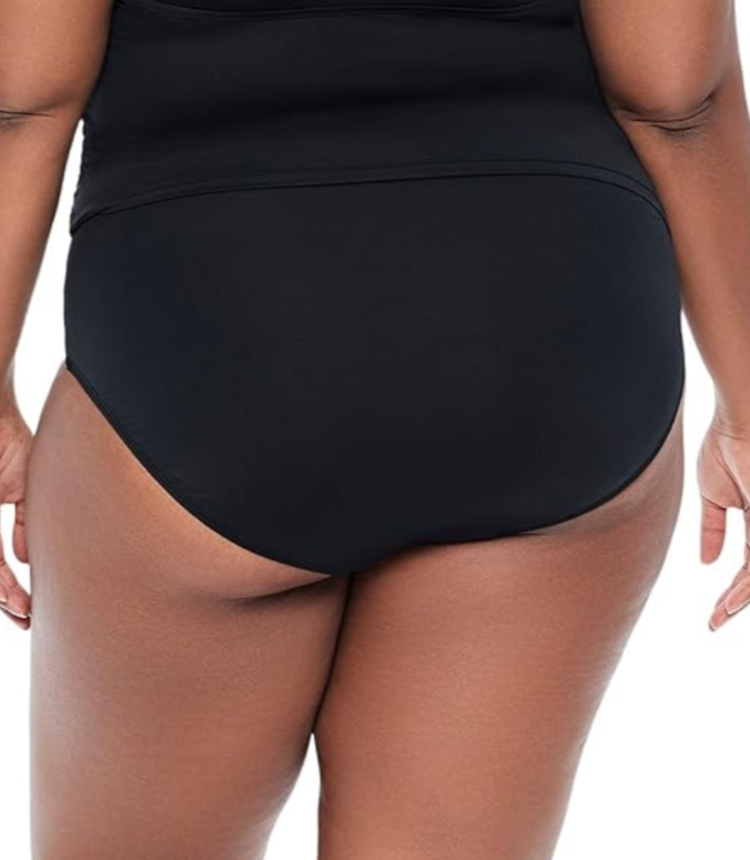 Lauren Ralph Lauren Plus Size High Neck Tankini Top Swim Bottom MSRP $70