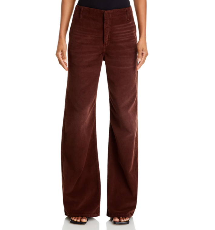 RE/DONE Corduroy High Rise Trousers MSRP $325