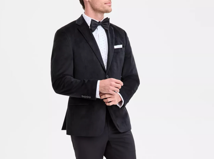 Bar III Men's Slim-Fit Velvet Sport Coat MSRP $295