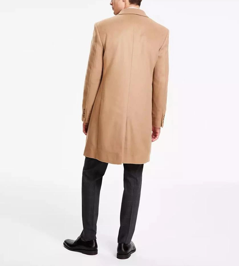Michael Kors Men's Classic Fit Luxury Wool Cashmere Blend Overcoats MSRP $495