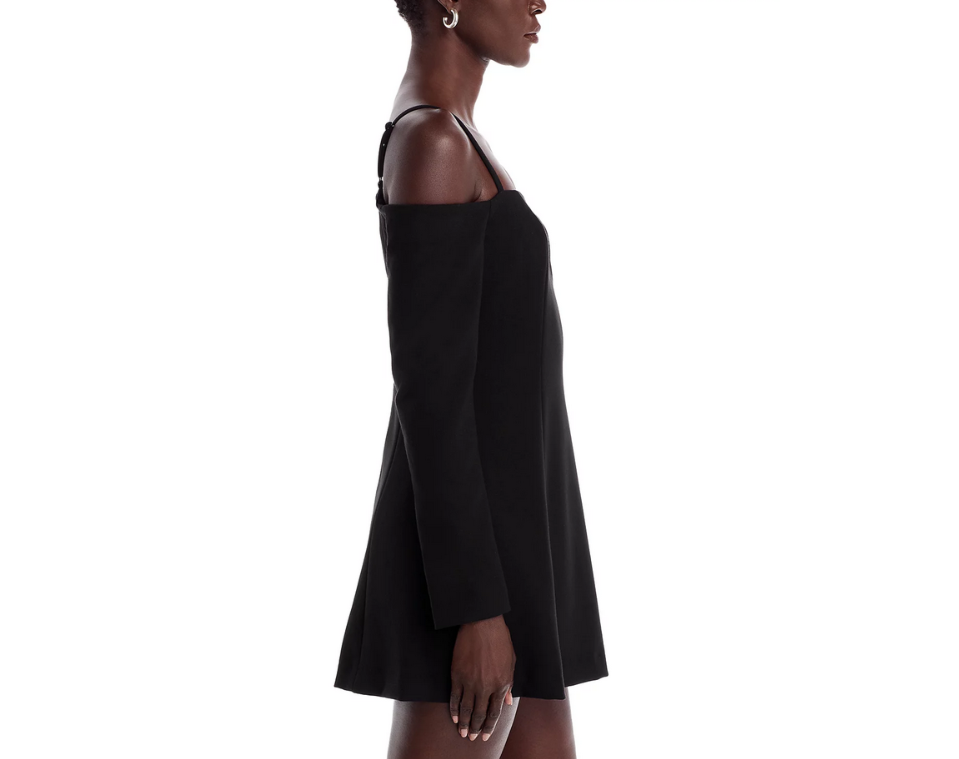 FRENCH CONNECTION Whisper Off-the-Shoulder Dress MSRP $148
