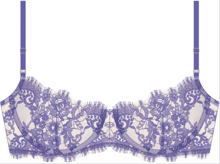 Skarlett Blue Entice Lace Balconette Bra MSRP $65
