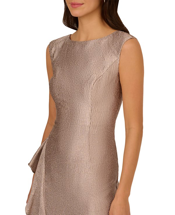 Adrianna Papell Women's Shimmer Jacquard Mermaid Gown MSRP $249