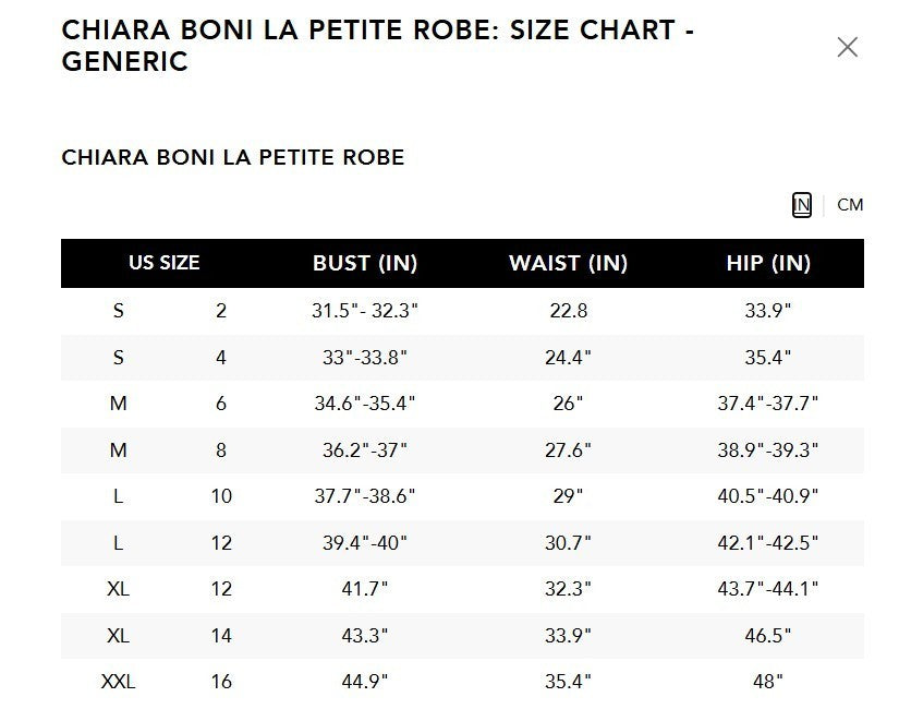 Chiara Boni La Petite Robe Tekkan Gown MSRP $1295
