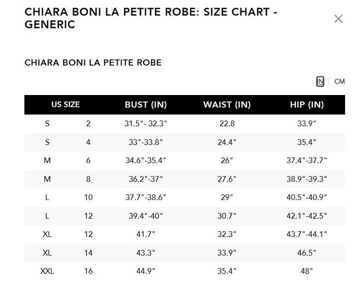 Chiara Boni La Petite Robe Tekkan Gown MSRP $1295
