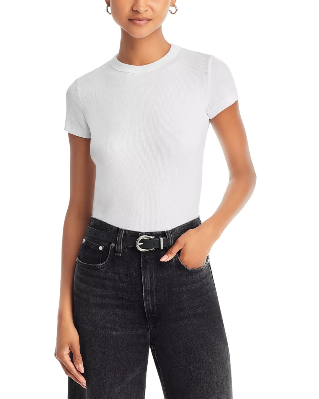 Cotton Citizen Verona Ribbed Tee MSRP $90