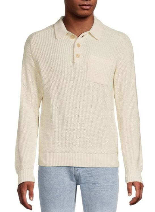 Joe's Jeans Ruben Regular Fit Polo Sweater MSRP $198