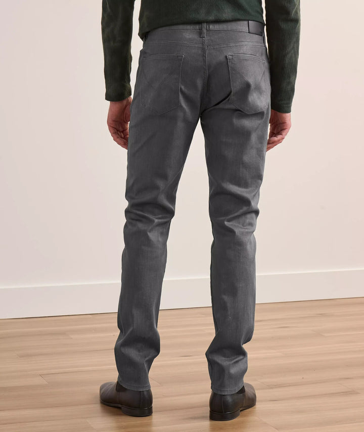 John Varvatos Slim Fit Waxed Coated Jeans MSRP $248