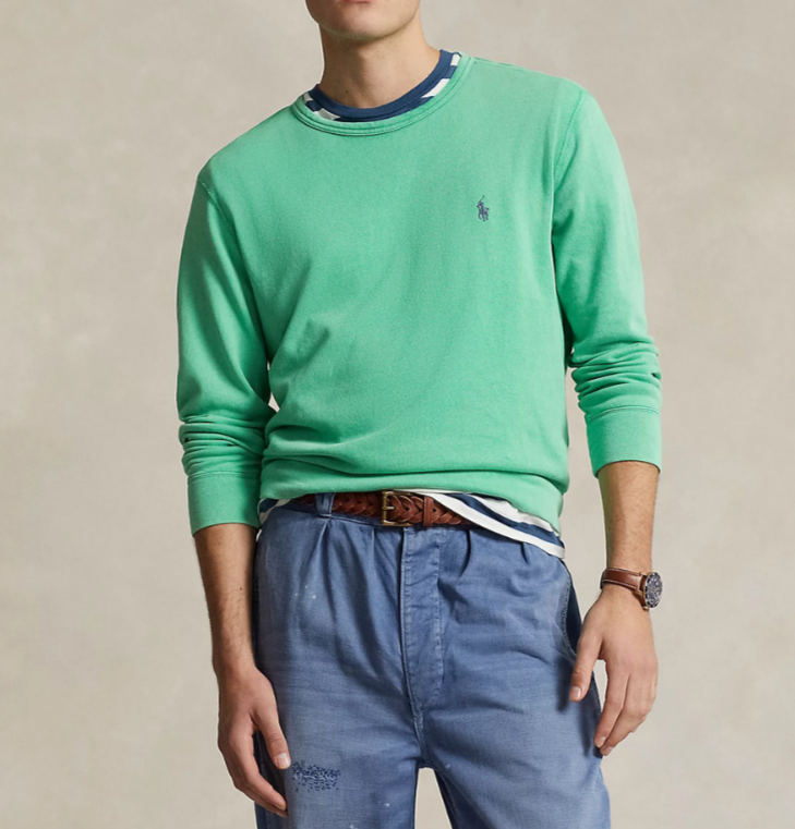 Polo Ralph Lauren  Cotton French Terry Sweatshirt MSRP $125