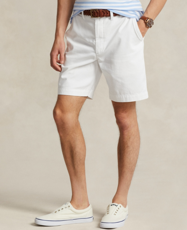 Polo Ralph Lauren Men's 8-Inch Relaxed Fit Chino Shorts MSRP $89