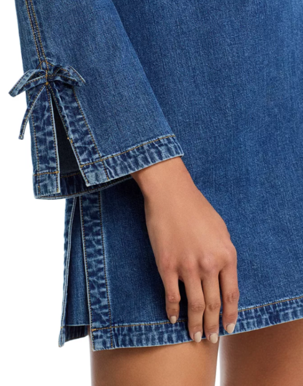 Cinq à Sept Aster Denim Mini Dress MSRP $425