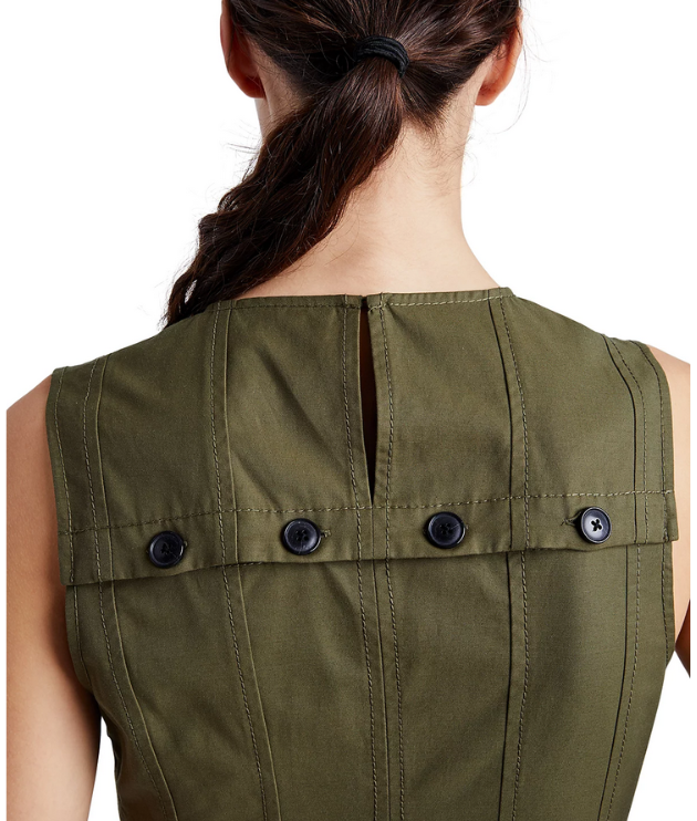 Proenza Schouler White Label Marley Buble Hem Dress MSRP $550