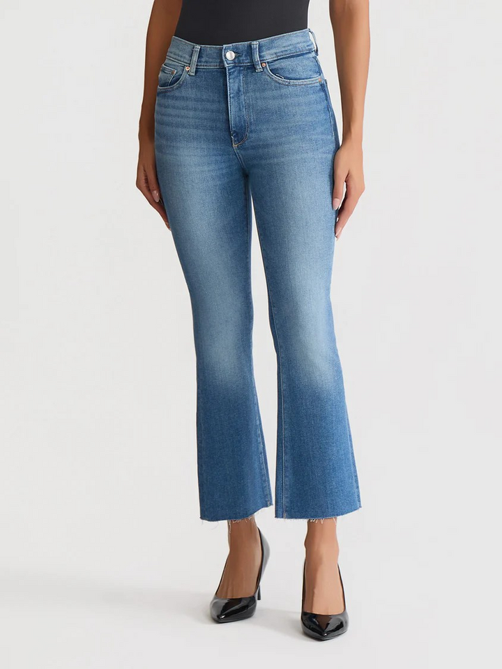 DL1961 Bridget Bootcut High Rise Instasculpt Crop Jeans MSRP $209