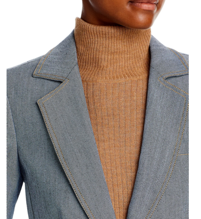 Cinq à Sept Khloe Denim Blazer MSRP $395