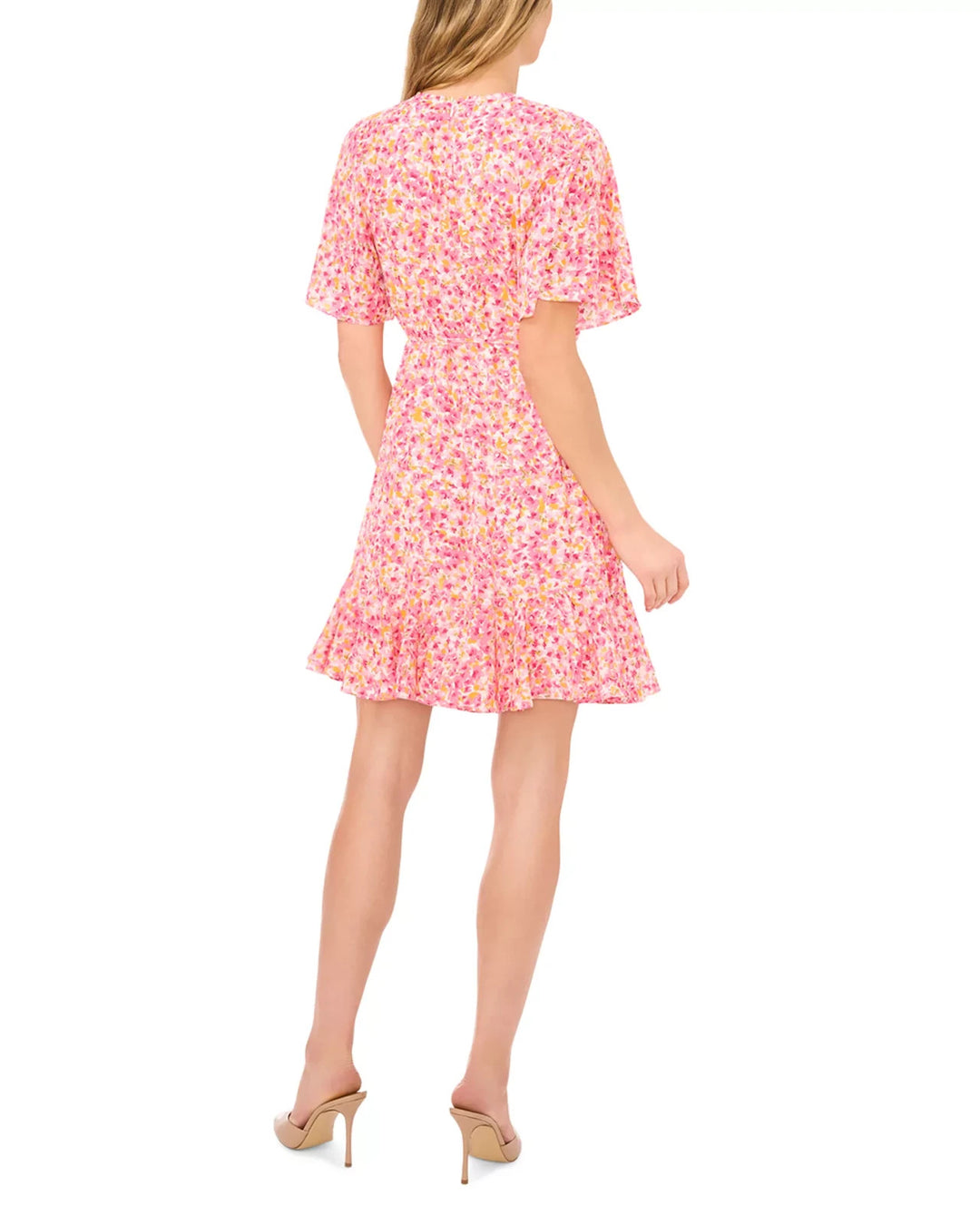 CeCe Fluted Skater Dress MSRP $99