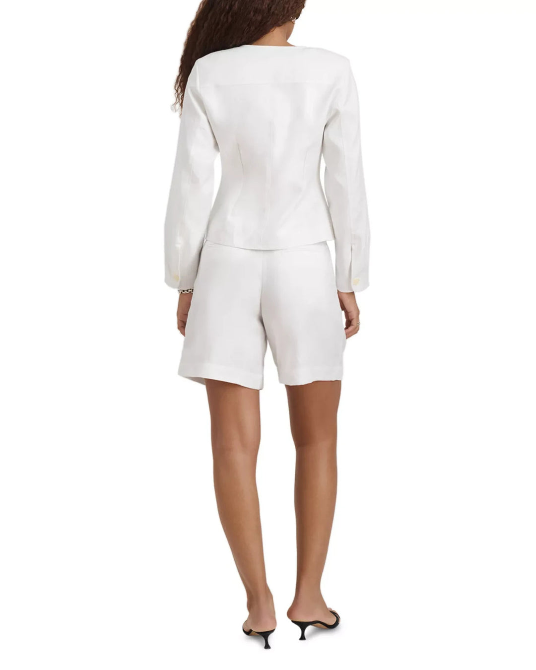Alex Mill Luna Pleated Linen Shorts MSRP $175
