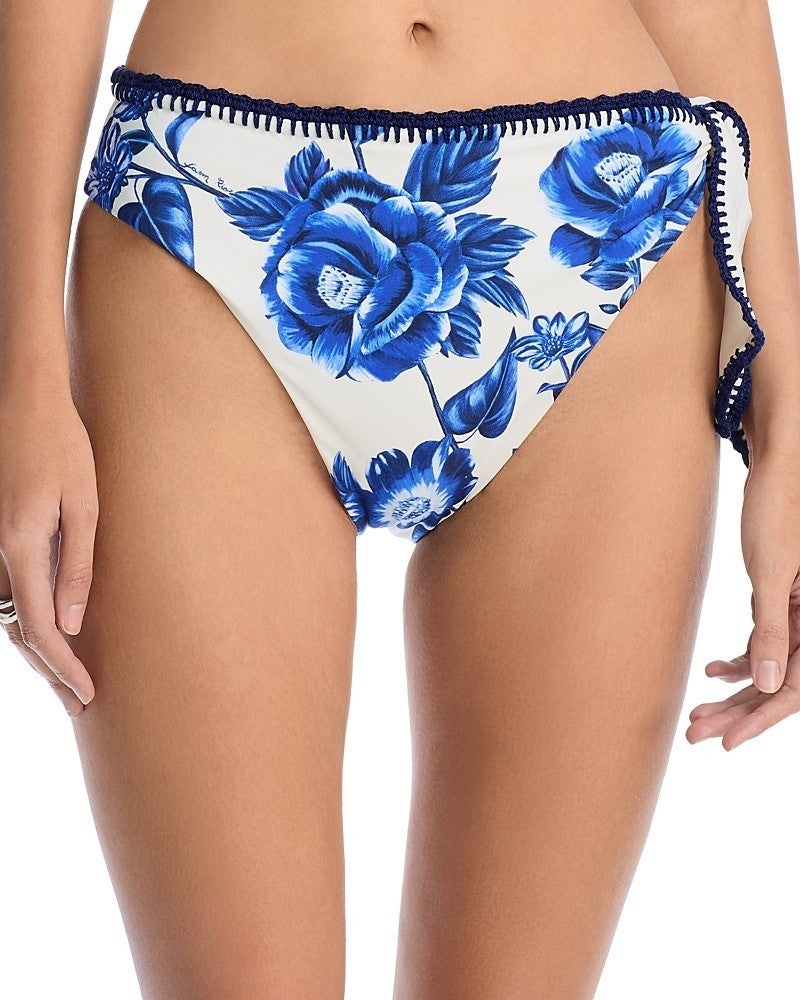 FARM Rio Floral High Waist Bikini Bottom MSRP $140