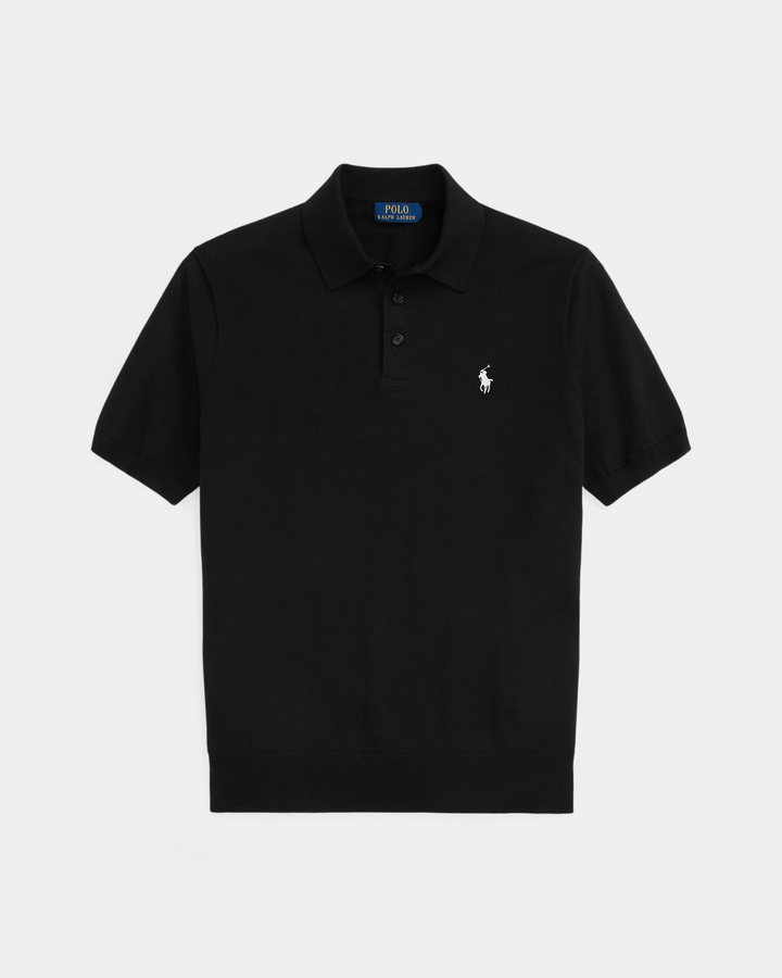 Polo Ralph Lauren Men's Cotton Polo-Collar Sweater MSRP $115