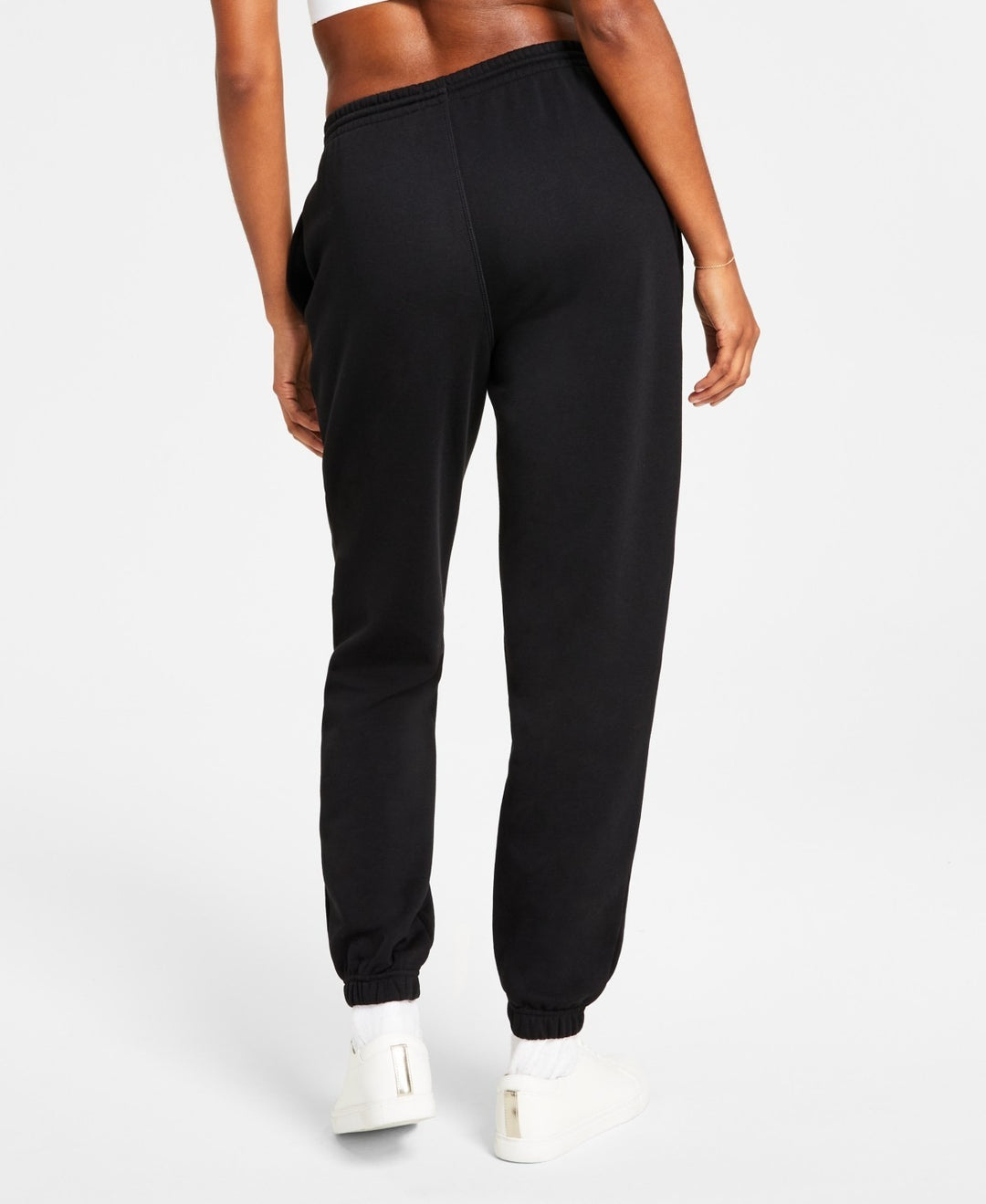 Reebok Women's Metallic Foil Logo Fleece Jogger Sweatpants MSRP $45