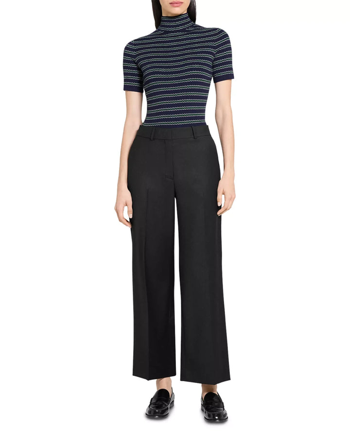 Theory Classic Wool Wide Leg Pants MSRP $265