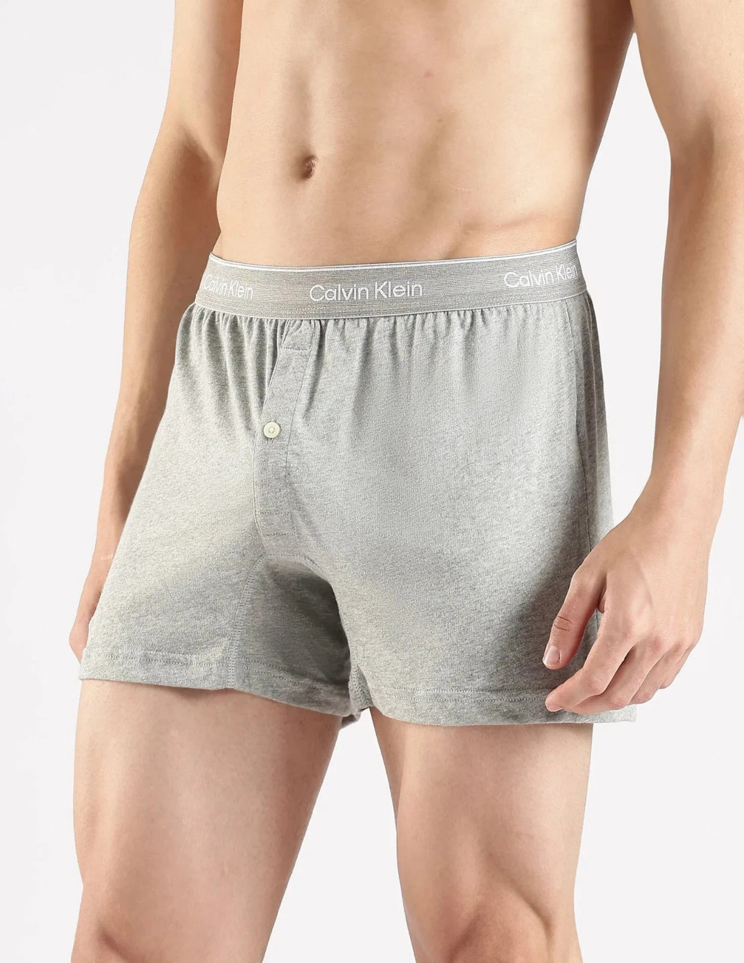 Calvin Klein Underwear Melange Mid Rise Boxer Brief MSRP $30