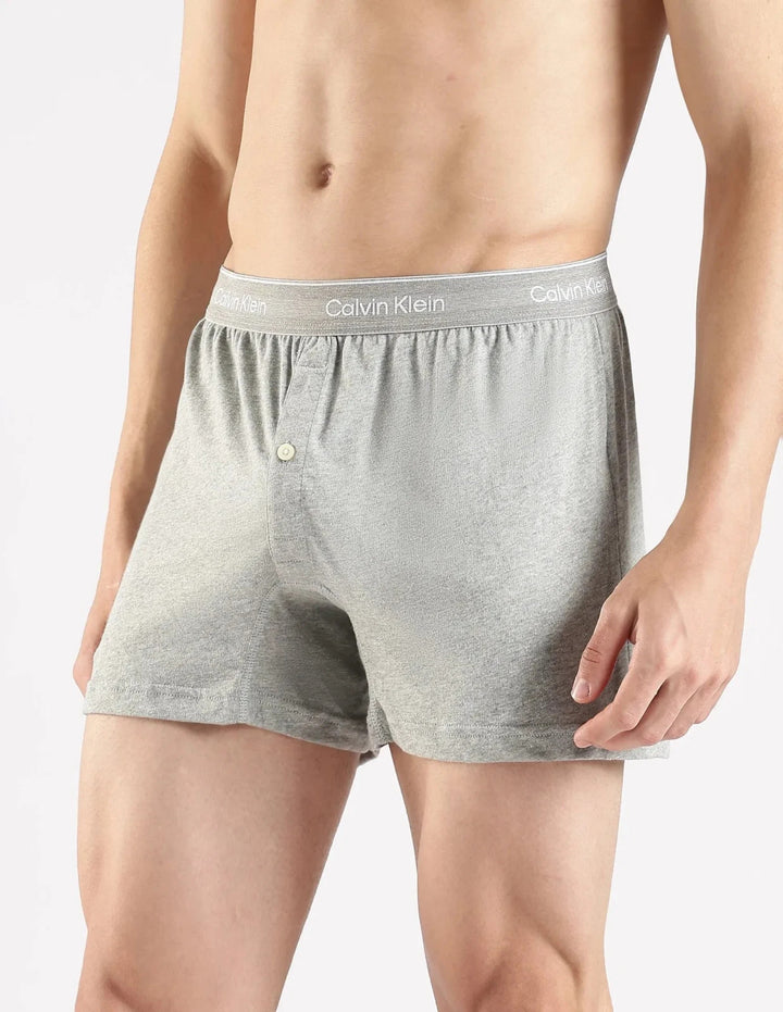 Calvin Klein Underwear Melange Mid Rise Boxer Brief MSRP $30