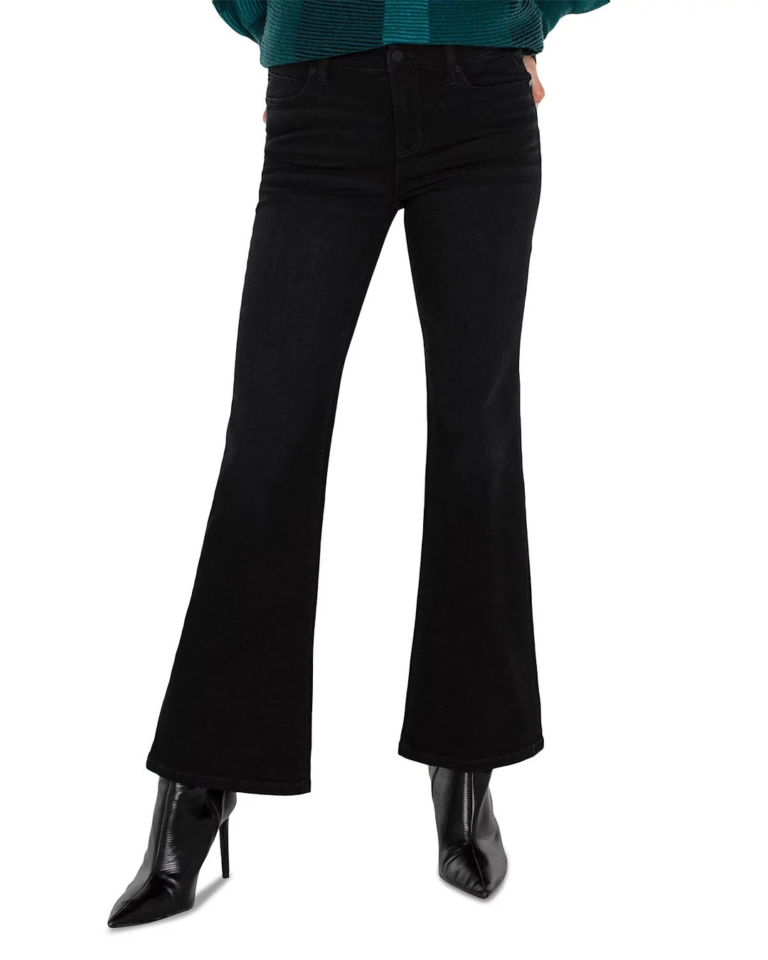 Liverpool Los Angeles Kennedy High Rise Flared Jeans MSRP $109