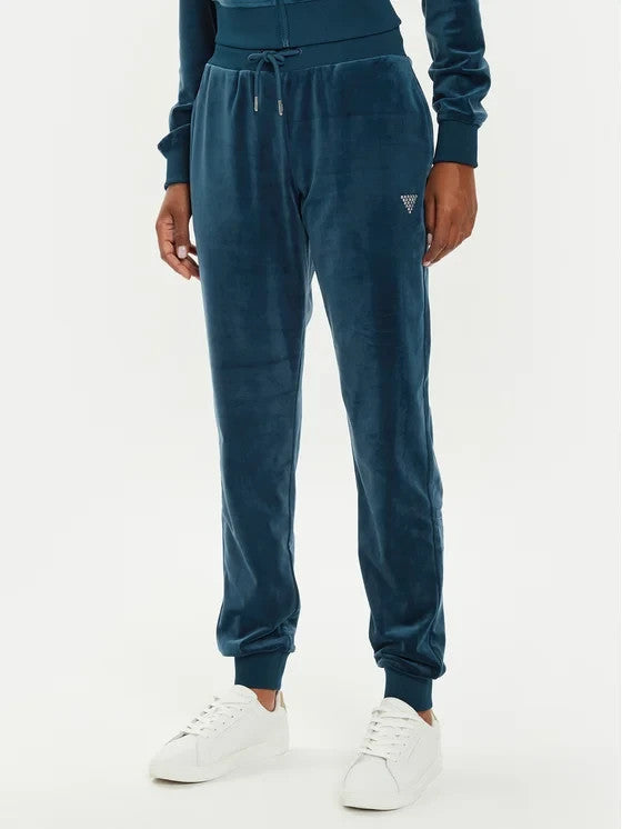 GUESS Women's Couture High-Rise Pull-On Jogger Pants MSRP $79